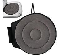 yakermur Coussin De Siège Rotatif À 360° pour Voiture, Coussin Pivotant Voiture Plateau Tournant Handicapés De Siège Rond Véhicule Équipement D'Aide Rotatif