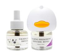 yakermur Diffuseur apaisant pour chat - Diffuseur apaisant - Diffuseur chauffant apaisant pour calcul du stress - 96 ml - Spray de soulagement naturel pour l'intérieur et l'extérieur - Soulage le