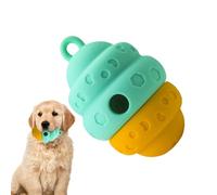 yakermur Distributeur de nourriture interactif pour chien | Jouet interactif avec silicone anti-mastication, jouet d'occupation pour chiots contre l'ennui avec stimulation mentale