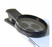 yakermur Filtre CPL pour smartphone - Filtre polarisant pour téléphone portable - Filtre polarisant portable pour une photographie plus claire avec contrôle du contre-jour pour les heures d'étoiles de