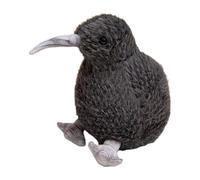 yakermur Kiwi - Peluche en peluche kiwi - Doudou - Peluche kiwi fourrure - Douce et moelleuse comme un véritable oiseau - Cadeau - Oiseau kiwi en peluche pour enfants et filles