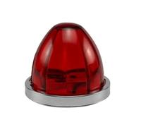 yakermur Lampe de signalisation à LED en forme de pastèque - lumières latérales pastèque pour remorques, éclairage auxiliaire de remplacement avec des performances stables pour une visibilité