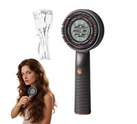 yakermur Massageur De Cuir Chevelu | Applicateur Distributeur D'Huile Pour Cheveux,Brosse Vibrante Étanche Soins Personnels Hommes Femmes Maison Voyage