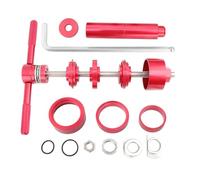 yakermur Outil de retrait de roulement - Outil de presse de casque en métal pour vélo - Extracteur de pédalier - Accessoires d'installation d'axe BB pour roulement