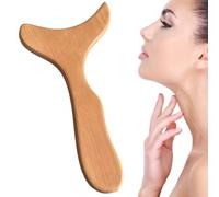 yakermur Outils De Massage En Bois - Outil De Massage Naturel En Bois Pour Sha - Accessoire Santé Manuel Multifonction Anti-Stress, Soulagement Maux De Tête Et Soin Visage