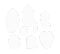 yakermur Patron de couture, motifs d'éléphants pour débutants, accessoires de matelassage d'animaux mignons, règle décorative facile pour enfants, garçons, filles, femmes, hommes