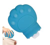 yakermur Petite bouillotte - Poche d'eau chaude en forme de patte de chat, pochette chauffe-mains en silicone rechargeable, fournitures de chauffage par temps froid pour