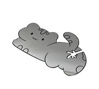 yakermur Pinces à en forme de chat | Ustensile de cuisine amusant en acier inoxydable - Pinces pour sac de rangement de nourriture pour chat, pour maison, appartement, ferme, boulangerie, café