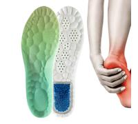 yakermur Semelles Cloud | 2 Paires d'Amortissement de Chaussure en Mousse à Mémoire,Semelle Cloud | Pour Sports Athlétiques Course à Pied Marche Travail Randonnée