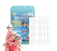 yakermur Surfaces de détection UV, autocollants UV pour crème solaire - Rappel de changement de couleur - Rappel de changement de couleur - Un must have de plage - Patch Sunblock transparent pour