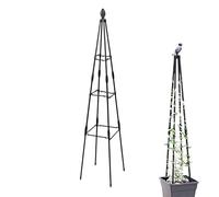 yakermur Treillis | Échafaudage pour grimpantes, Peu encombrant, Portable, pour Jardin, Haricots, balcons, légumes, Pois, concombres