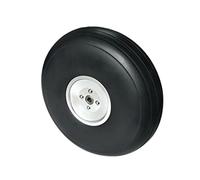 YAKESTYLE 【Pièces de Jouets télécommandes】 1 Pc Moyeu en Aluminium PU Roues avec Roulement 5.5/6/7/8.5 Pouce Essieu for RC Modèle Avion - matériaux environnementalement sympathiques