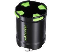 YAKHACKER Porte-gobelet de Kayak avec Languette en Caoutchouc - Porte-gobelet Multifonction et Anti-basculement pour Kayak - Support de téléphone, Porte-Boissons, Outil de pêche, Montage sur Piste de