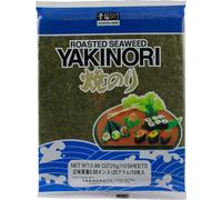 Yaki Nori feuilles d'algues marines grillées pour sushi Takaokaya 25g 2pcs