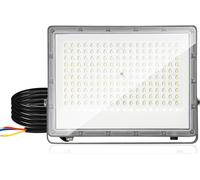 Yakimz 150W Projecteur LED Projecteur LED IP65 étanche Projecteur extérieur Lampe de sécurité extérieure pour jardin garage 6000K