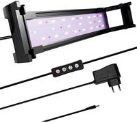 Yakimz 75-90cm LED aquarium éclairage réservoir de poissons lampe plein spectre lumière végétale pour la croissance des plantes d'aquarium