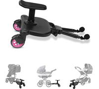Yakimz Buggy board Upgrade Universal Kiddy Marchepied Accessoires pour poussette avec siège Rose