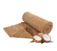 Yakimz Coco 10M x 0.5M Tapis de coco, protection contre le froid pour les plantes, rouleau de tapis de culture, 1200g/㎡, protection de pot
