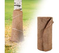 Yakimz Coco 5M x 0.5M Tapis de coco, protection contre le froid pour les plantes, rouleau de tapis de culture, 1200g/㎡, protection des pots