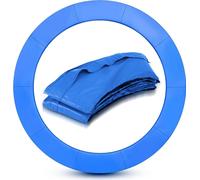 Yakimz Couverture de rebord de trampoline Ø 305cm Bleu, Résistant à la déchirure & aux UV, Couverture de ressort de remplacement, Coussin de cadre, Coussin de protection pour trampoline de jardin