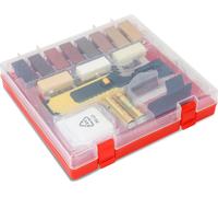 Yakimz Kit de réparation du bois pour stratifié et parquet avec 11 couleurs de barres de cire dure Kit de réparation du carrelage Autre outillage manuel