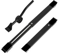 Yakimz Lot de 2 Supports de machine à laver avec roulettes pour sèche-linge et meubles Supports de machine à laver Avec jusqu'à 300 kg noir