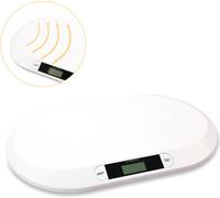 Yakimz Pèse-bébé haute précision de lecture 10g Max 20Kg écran LCD Pèse-bébé numérique pour nouveau-né avec pile 1,5vaaa * 2