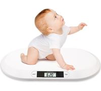 Yakimz Pèse-bébé Pèse-bébé numérique multifonctionnel Capacité de charge, balance d'allaitement Balance pour animaux Affichage LED Surface incurvée, fonction de tare et de retenue