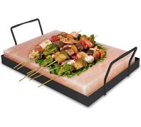 Yakimz Pierre à sel avec support Pierre à sel pour barbecue 30x20x3cm Set Yakiniku CHEF BBQ XL Griller