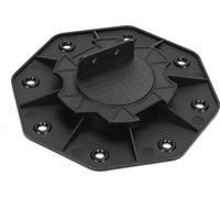 Yakimz plots 18-30 MM pour lames de terrasse Extérieur en bois WPC Sous-construction plastique réglable en hauteur Terrasse Abri de jardin Kit complet 18-30 MM 20 pièces