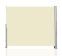 Yakimz Store latéral extensible Protection visuelle Protection du vent Terrasse Protection solaire Store latéral Store alu Beige 160x300cm