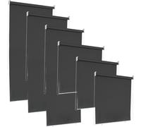 Yakimz store vertical 180 x 140cm store balcon protection solaire, store vertical résistant aux UV, coupe-vent et pare-vue, en métal et polyester,Anthracite