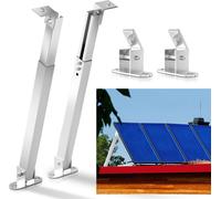 Yakimz Support réglable 15-30° Panneaux solaires photovoltaïques Centrale électrique de balcon 2X
