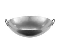 Yakiniku - Accessoire Wok Poêle - 30 cm - Acier Carbone - Wok Poêle - Wok Kamado - Wok BBQ - Wok Kamado - BBQ Accessoires