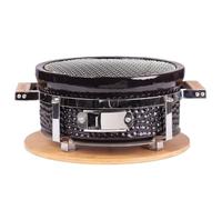 Yakiniku Shichirin rond en cèramique en acier inoxydable