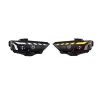 YAKISA Ensemble Phares Avant Pour A3 S3 8V 2017-2020 Berline Sportback 1 Paire De Phares À LED Plug And Play Avec LED DRL Clignotants Dynamiques Feux Avant(For X*enon)