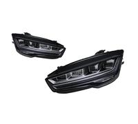 YAKISA Ensemble Phares Avant Pour A7 RS7 2011-2017 Phares À LED Phares De Direction Dynamiques Accessoires De Voiture Modifiés Feux Avant(FOR 2015-2018)