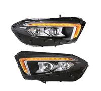 YAKISA Ensemble Phares Avant Pour Benz Classe A W177 A180 A200 2018+ Phares Avant À LED DRL Clignotants Assemblage Automatique Feux Avant