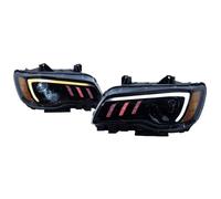 YAKISA Ensemble Phares Avant Pour Chrysler 300C 2011-2017 Phare LED DRL Modifié Clignotant Dynamique Accessoires Automobiles Feux Avant