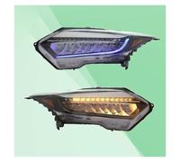 YAKISA Ensemble Phares Avant Pour HR-V Pour HRV Pour Vezel 2015-2018 Phares LED Phares DRL Clignotants Faisceau De Route Angel Eye Projecteur Lentille Feux Avant