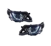 YAKISA Ensemble Phares Avant Pour Subaru Pour Forester 2008-2012 Mise À Niveau Accessoires Lentille Projecteur DRL Assemblage De Phares Automatiques À LED Feux Avant