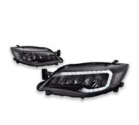 YAKISA Ensemble Phares Avant Pour Subaru Pour Impreza Pour WRX 2008-2014 Phare Avant De Voiture À LED Clignotant Dynamique Modifié Feux Avant