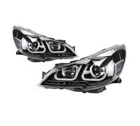 YAKISA Ensemble Phares Avant Pour Subaru Pour Outback Pour Legacy 2010-2015 2 Pièces De Phares Lampes LED Phares DRL Double Projecteur Lifting Feux Avant