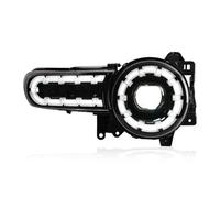 YAKISA Ensemble Phares Avant Pour Toyota FJ Pour Cruiser 2007-2017 Phare LED Projecteur DRL Lentille Accessoires Automobiles Dynamiques Feux Avant