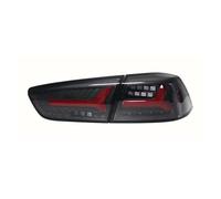 YAKISA Feu Arrière Feux Arrière Feu Arrière Pour Mitsubishi Pour Lancer 2009-2016 Clignotant Dynamique Antibrouillard Yeux D'ange Accessoires Stationnement Pour Voiture