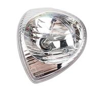 YAKISA Moto Phare Assembly Pour FLY 50 2T 4T 100 4T 125 4T Pour Euro 3 150 4T Pour Euro 3 Pour Liberty 50 125 Ampoules Phare Avant Scooter DC 12 V Lentille En Plastique