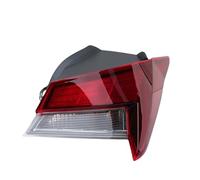 YAKISA Phare Arrière Pour Hyundai Pour Elantra 2021 2022 Version US Feu Arrière Halogène 1 Pièce Ensemble Feu Arrière(Outer Right)