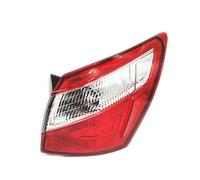 YAKISA Phare Arrière Pour Nissan Pour Qashqai 2008-2015 Version UE Feu Arrière Feu De Freinage Feu Antibrouillard Avertissement Feux De Circulation Ensemble Feu Arrière(Outside Right)