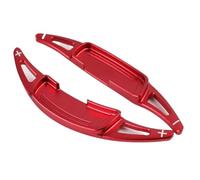 YAKISA pour Clio 5 pour Captur 2 pour Arkana pour Initiale pour Paris XM3 Extension De Palette Volant Voiture Vitesse À Changement Direct Palettes Vitesse(Red)