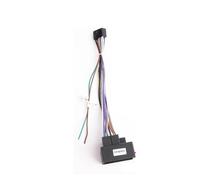 YAKISA pour Ford pour Focus 2 MK2 2004-2011 9 Pouces Android Navigation Écran Tableau Bord Din Kits Garniture Stéréo Facia Panneau Cadre Cadre Façade D'autoradio(Power Cord)